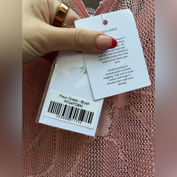 Asta Resort Fleur Dress In Blush New with Tags! - Picture 8 of 11